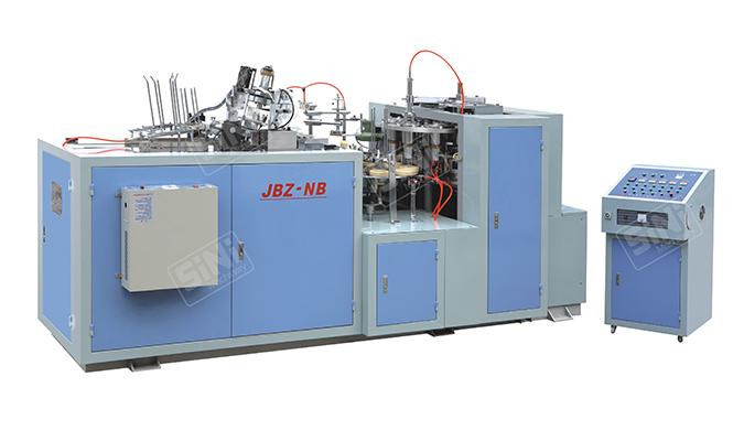 /JBZ-NB Single-Sided and Double-Sided Laminating Cup Handle Integrated Forming Machine